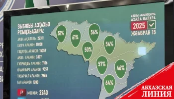 
Явка на выборах президента Абхазии на 18:00 составила более 55%
