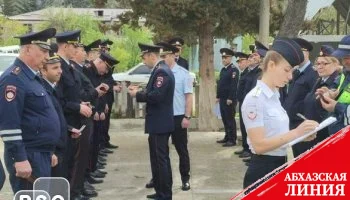 Личный состав МВД Южной Осетии перешел на летнюю форму одежды