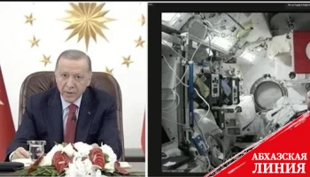 Эрдоган побеседовал с первым турецким астронавтом