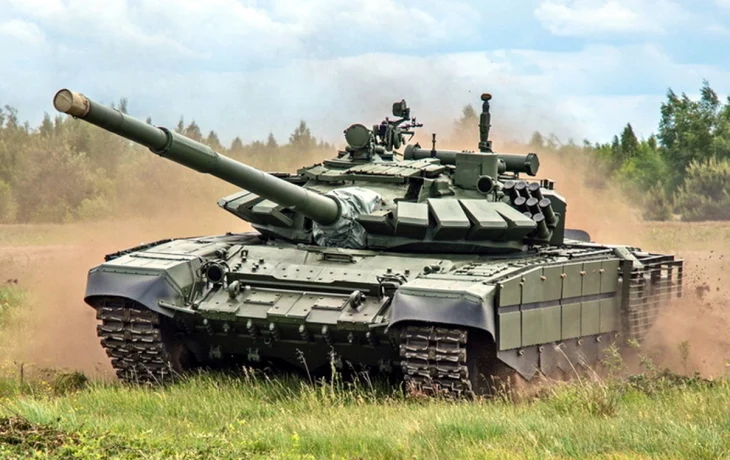 
Танкисты ЮВО в Абхазии успешно поразили бронетехнику условного противника из орудий танков Т-72Б3
