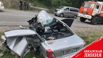 
Водитель Hyundai
пострадал в результате ДТП на трассе в Гудаутском районе

