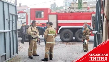 
Пожарные ликвидировали очаг возгорания в АбИГИ
