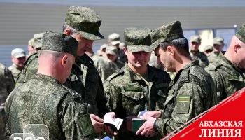 В Минобороны Южной Осетии проведен строевой смотр