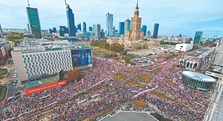 "Миллион сердец" против партии власти в Польше