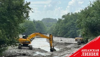 
19,9 млн рублей выделено на
берегоукрепительные работы
на реке Дгамшь
 
