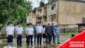 УВД Ленингорского района провел строевой смотр личного состава и учебные стрельбы