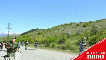 Еще два подразделения МВД Южной Осетии совершили марш-бросок