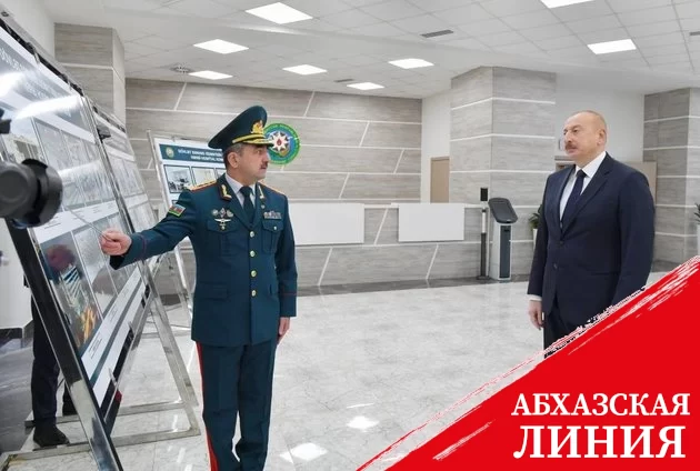 Ильхам Алиев открыл госпитальный комплекс для пограничников в Баку