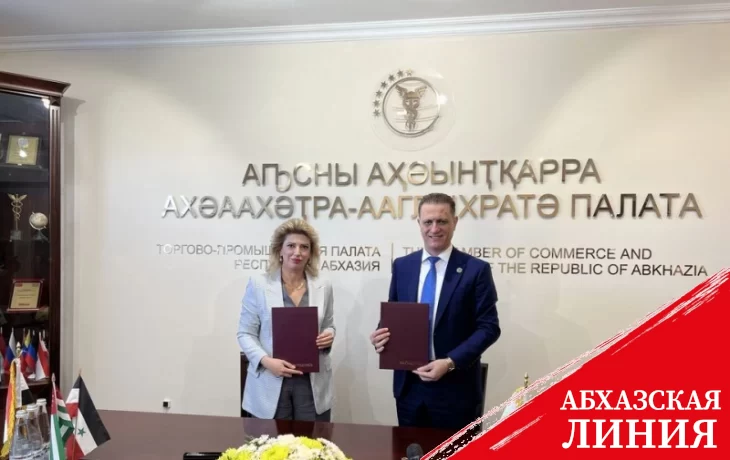 ТПП Абхазии подписала меморандум о сотрудничестве с Арабской Федерацией семей производителей и традиционных ремесел