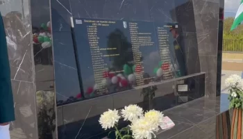 Памятник погибшим воинам открыли в селе Маркула 