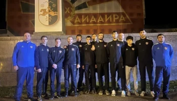 Волейбольная команда «Апсны» отправилась в Грозный для участия в Высшей лиги «Б» чемпионата России