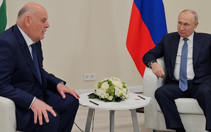 В Сочи завершилась встреча Аслана Бжания и Владимира Путина